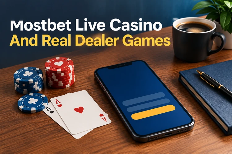 Mostbet Live Casino And Real Dealer Games
